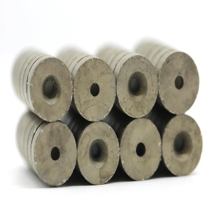 countersunk SmCo magnet